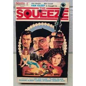 The Squeeze big box VHS - Action Movie - Van Cleef - Mark V - RARE!!